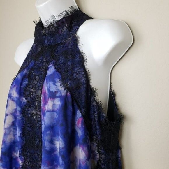 Badgley Mischka Lace Trapeze Mini Dress size 10 - Picture 15 of 15